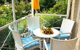 Apartment mit Balkon direkt am Strand